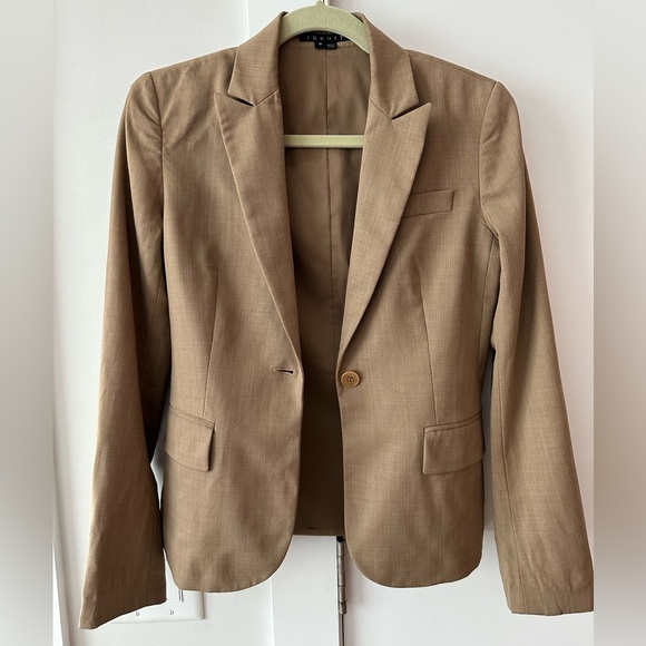 Theory Light Brown Jacket Size 0 - Picture 1 of 5